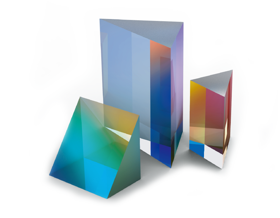 紫外熔融石英高精度直角棱镜