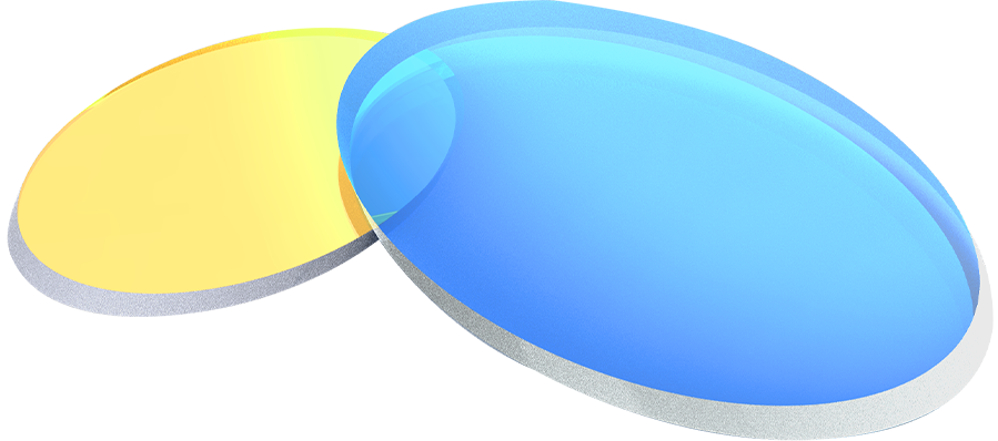 椭圆宽带分光平片