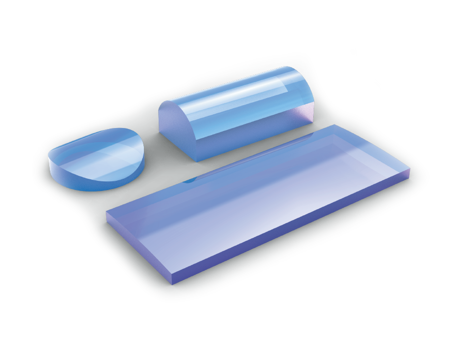 紫外熔融石英平凸柱面透镜